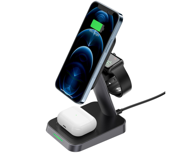 ACEFAST Bezprzewodowa ładowarka Qi do iPhone,Watch i AirPods - 1204962 - zdjęcie 3